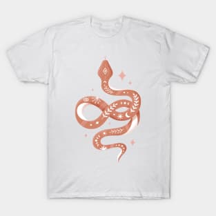 Snake - Pink T-Shirt